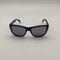 Mens Blue Full Rim Water Friendly Stylish Square Sunglasses With Dust Bag image number 3