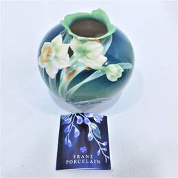 Franz Daffodil Art Nouveau Style Porcelain Vase Home Decor