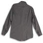 NWT Mens Gray Spread Collar Pockets Long Sleeve Button-Up Shirt Size 15.5 image number 2