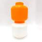 Large Lego Skeleton & Jack-O-Lantern Pumpkin Storage Head Stackable Containers image number 2