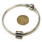 Designer Pandora S925 ALE Sterling Silver Bangle Bracelet With Charm image number 3