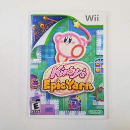 Kirby's Epic Yarn - Nintendo Wii (CIB)