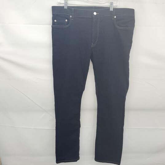 Prada Women's Dark Blue Straight Leg Jeans Size 36 AUTHENTICATED image number 1
