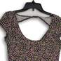 American Eagle Outfitters Womens Multicolor Floral Scoop Neck Mini Dress Size M image number 3