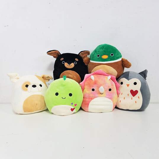 Lot of 6 Assorted 8-inch Squishmallows image number 1