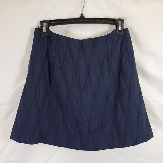 Top Shop Women's Blue Zip-up Skirt SZ 8 NWT image number 1