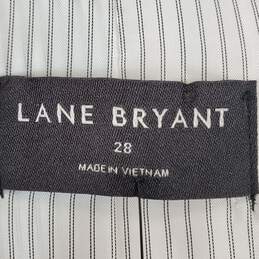 Lane Bryant Women White Blazer Sz 28 NWT alternative image