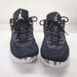 Nike Air Academy Black Basketball Shoes Men's Size 10 image number 3