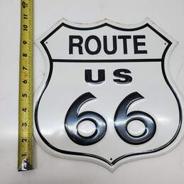 US Route 66 Road Sign alternative image