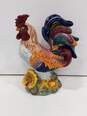 Multicolor Ceramic Rooster Decorative Figurine image number 1