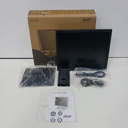 Acer 17in. HD LED Monitor Model V176L NEW image number 1