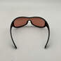 Mens A270 Black Orange UV Protection Full-Rim Sunglasses With Case image number 4