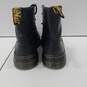 Dr. Martens Combs Black Leather Boots Men's Size 8 image number 3