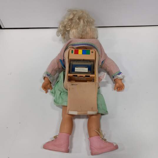 Vintage 1985 Playmate Cricket Talking Doll image number 3