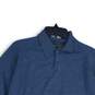 Banana Republic Mens Blue Spread Collar Long Sleeve Pullover Sweater Large image number 3