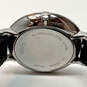 Designer Fossil Black Leather Band Round Shape Analog Quartz Wristwatch image number 3
