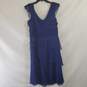 Adrianna Papell Women Royal Blue Dress Sz 10 NWT image number 2