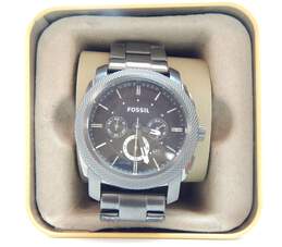 Fossil FS4662 Gunmetal Gray Men's Chronograph Watch With Box 272.8g alternative image
