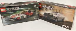 2 Sealed Lego Speed Champions Sets Porsche 963 & Aston Martin DB5