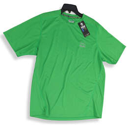 NWT Mens Green Short Sleeve Crew Neck Regular Fit Pullover T-Shirt Size XL