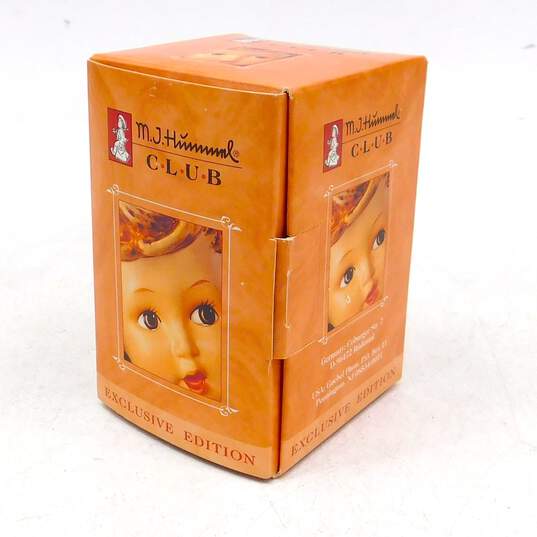 VNTG Hummel by Goebel Brand 014 Forever Yours and 1382 Pigtails Figurines w/ Original Boxes (Set of 2) image number 8