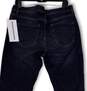 NWT Womens Blue Denim Medium Wash Stretch Pockets Straight Jeans Size 33/29 image number 4