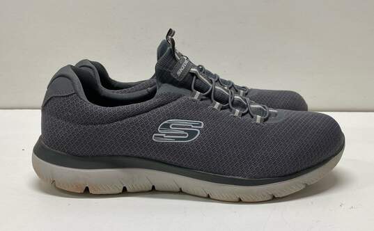 Skechers Sports Summit Grey Athletic Shoe Wide Fit Men 12 image number 3