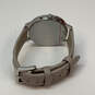 Designer Kate Spade Silver-Tone Adjustable Quilted Strap Analog Wristwatch image number 4