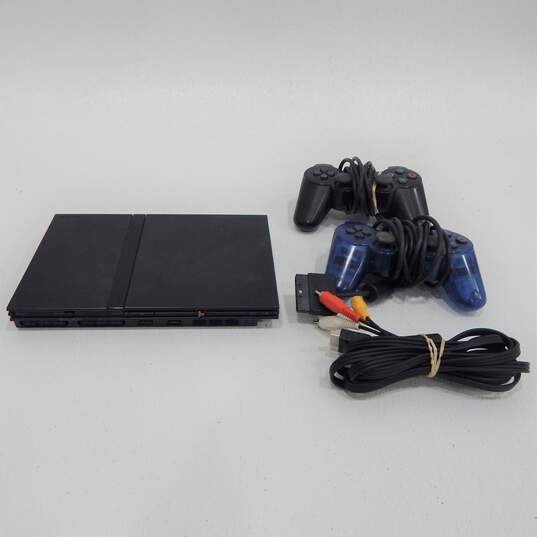 Sony PS2 w/2 Controllers image number 1