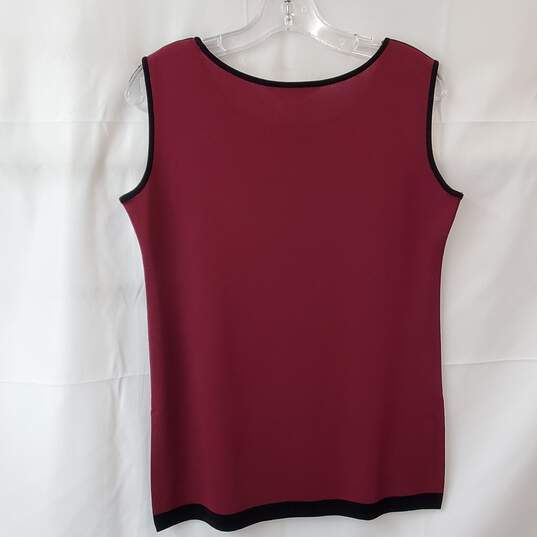 Exclusive Misook Petite Classic Knit Tank Top Women's Size S image number 2