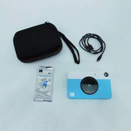KODAK Printomatic Digital Instant Print Camera, Uses Zink 2x3Photo Paper, Blue alternative image