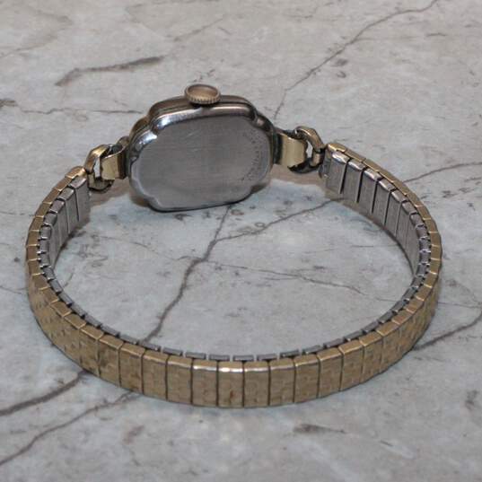 Vintage Elgin 10K RGP Bezel 17 Jewel Watch - 17.3g image number 6