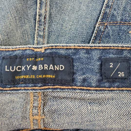 Lucky Brand Women Blue Jeans Sz 2/26 NWT image number 4