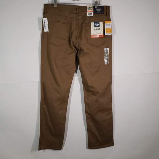 NWT Mens Regular Fit 5 Pockets Design Straight Leg Jeans Size 36x32 image number 2