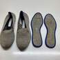 WOMENS ROTHY'S 'THE FLATS' WASHABLE GREY FLATS SZ 7.5 image number 4