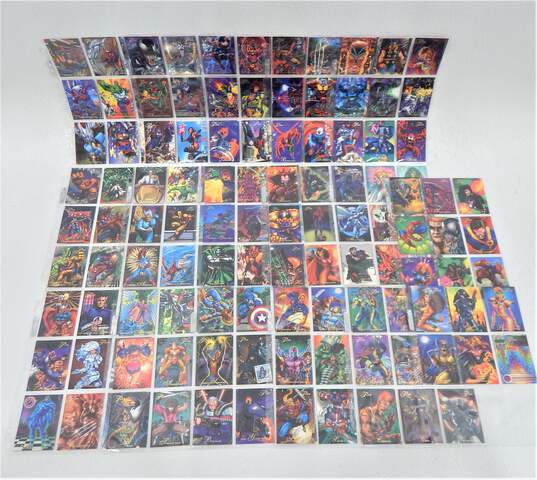 VNTG Fleer & Marvel 1994 Flair Trading Card Complete Base Set w/ Chase Cards image number 3