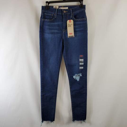Levi's Women Dark Blue Jeans Sz 27 NWT image number 1