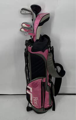 Flora Intech Assorted Ultralight Golf Clubs w/ Walking Bag W-0532005-O