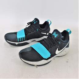 Nike PG 1 Black Aqua Men's Shoes Size 11.5