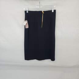 Philosophy Navy Blue Pencil Skirt WM Size 2 NWT alternative image