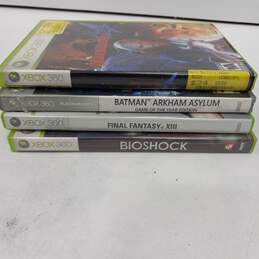4pc Set of Assorted Xbox 360 Video Games