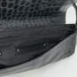 Womens Black Leather Animal Print Bag Charm Inner Zip Pocket Flap Handbag image number 4