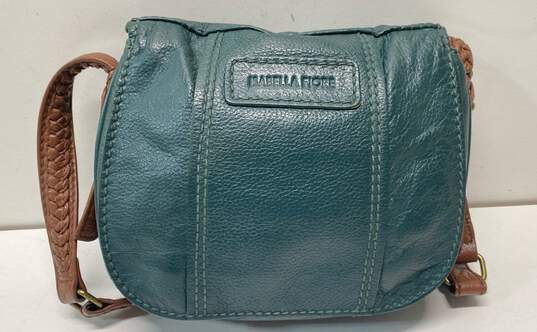 Isabella Fiore Breen Leather Pouch Flap Crossbody Bag image number 2