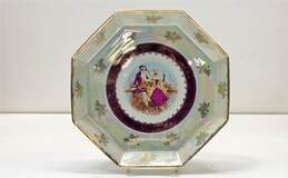 Tohki MTK Lusterware Porcelain Victorian Motif 11 inch Serving Platter/Dish