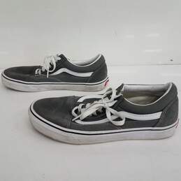 Vans Grey Shoes Size 10