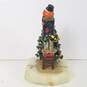 Ron Lee  Christmas Tree  Clown 9.5 inch Tall Metal Sculpture image number 2