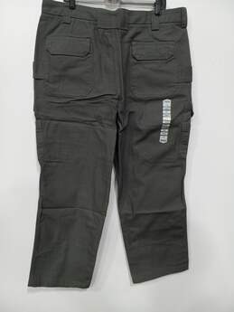 Men's Duluth Gray Fire Hose Relaxed fit Cargo Work Pants Size 42x32 alternative image