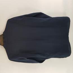 Michael Kors Women Navy Blue Bedazzled V Neck Blouse Sz P/S alternative image