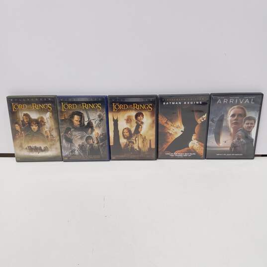Bundle of Five Assorted Action Adventure DVD Movies image number 1