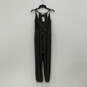 NWT Womens Black Wrap V-Neck Spaghetti Strap One Piece Jumpsuit Size Small image number 1